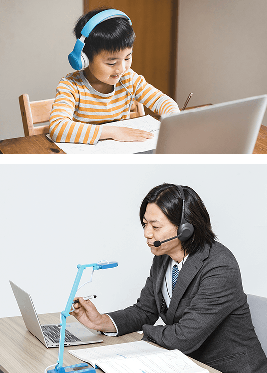 プロ家庭教師の指導の様子